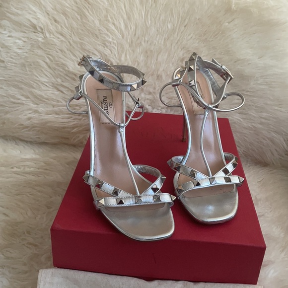 Valentino Rock Studded Heels - Picture 2 of 12